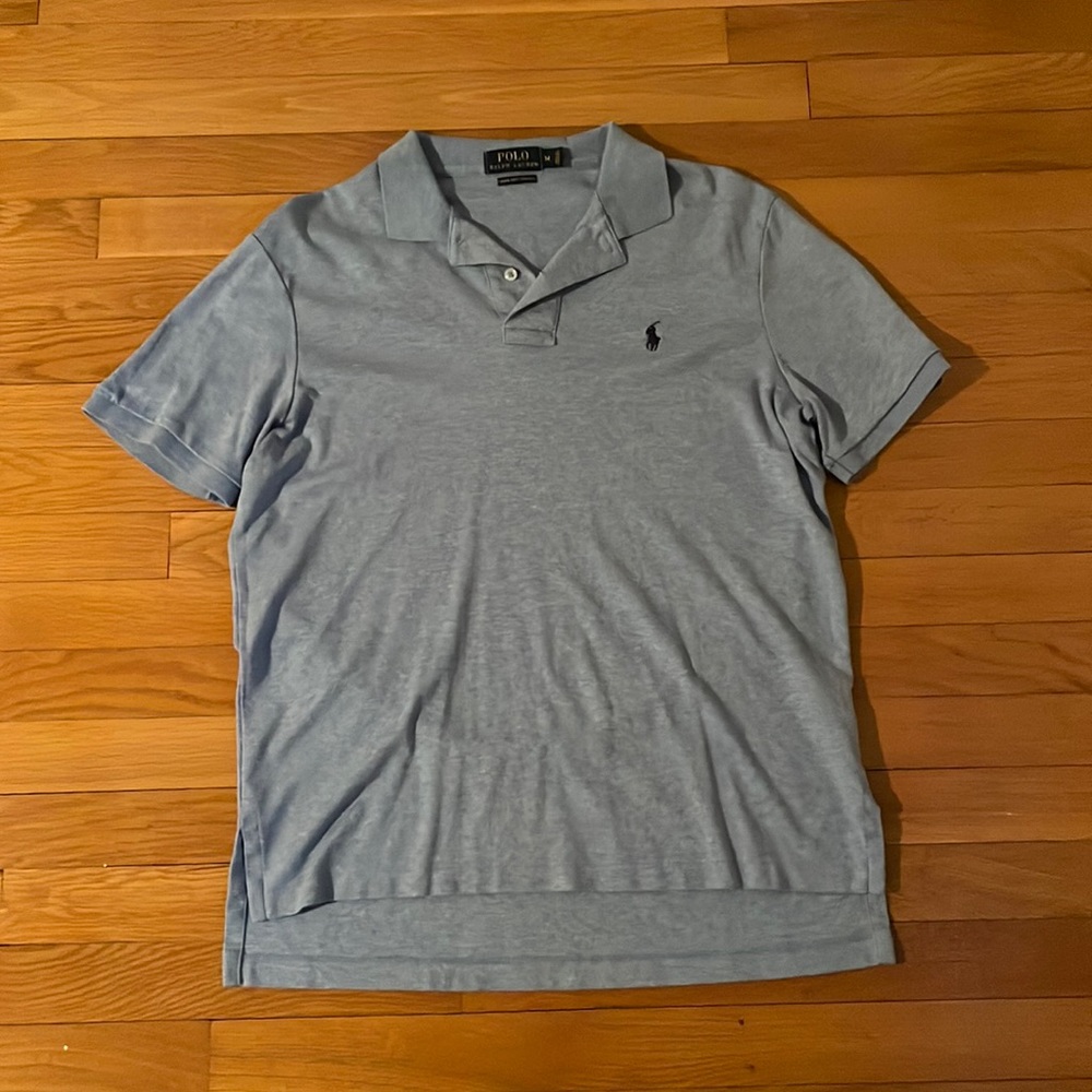 Ralph Lauren Polo - Supima Cotton - Heather Blue